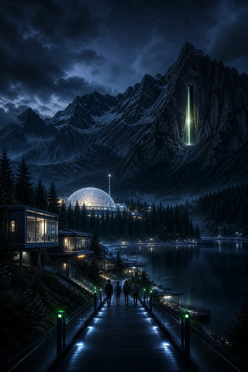 Arte provisional de Campamento Omega